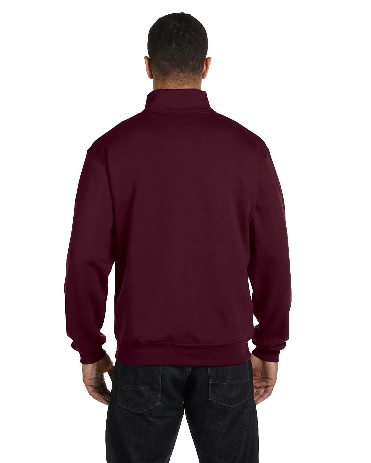 Jerzees NuBlend 50/50 Quarter-Zip Cadet Collar Sweatshirt