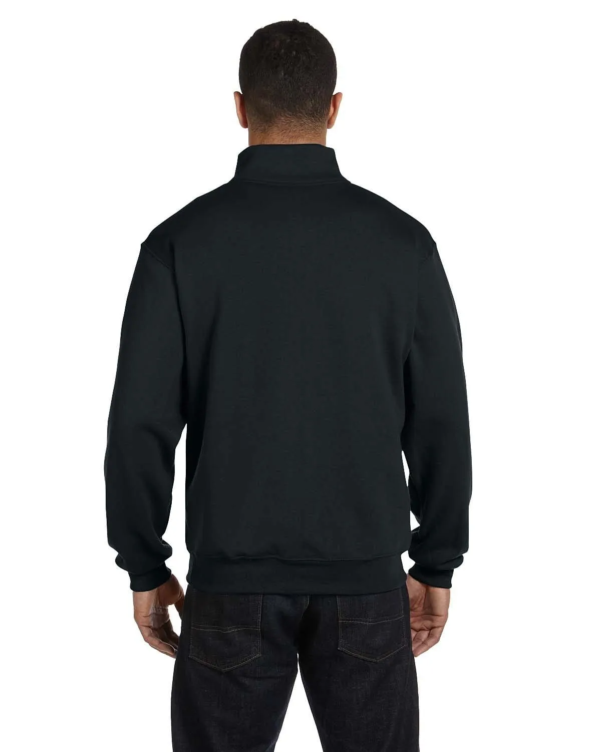 Jerzees NuBlend 50/50 Quarter-Zip Cadet Collar Sweatshirt