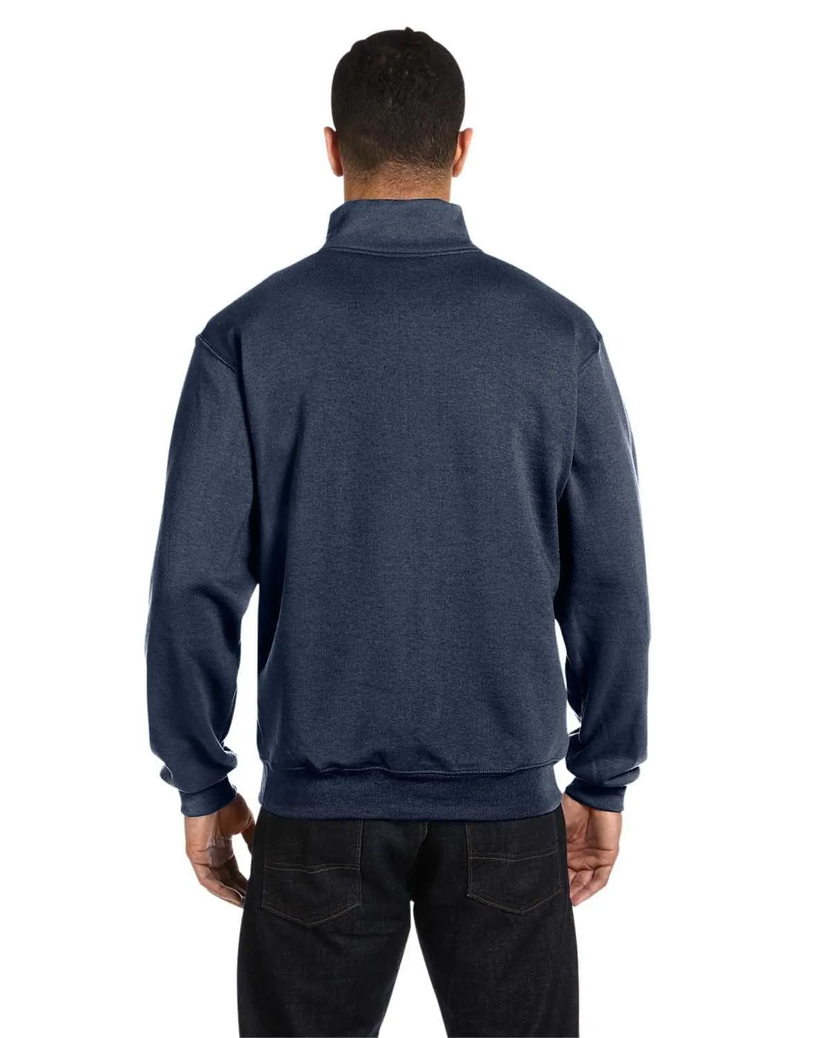Jerzees NuBlend 50/50 Quarter-Zip Cadet Collar Sweatshirt
