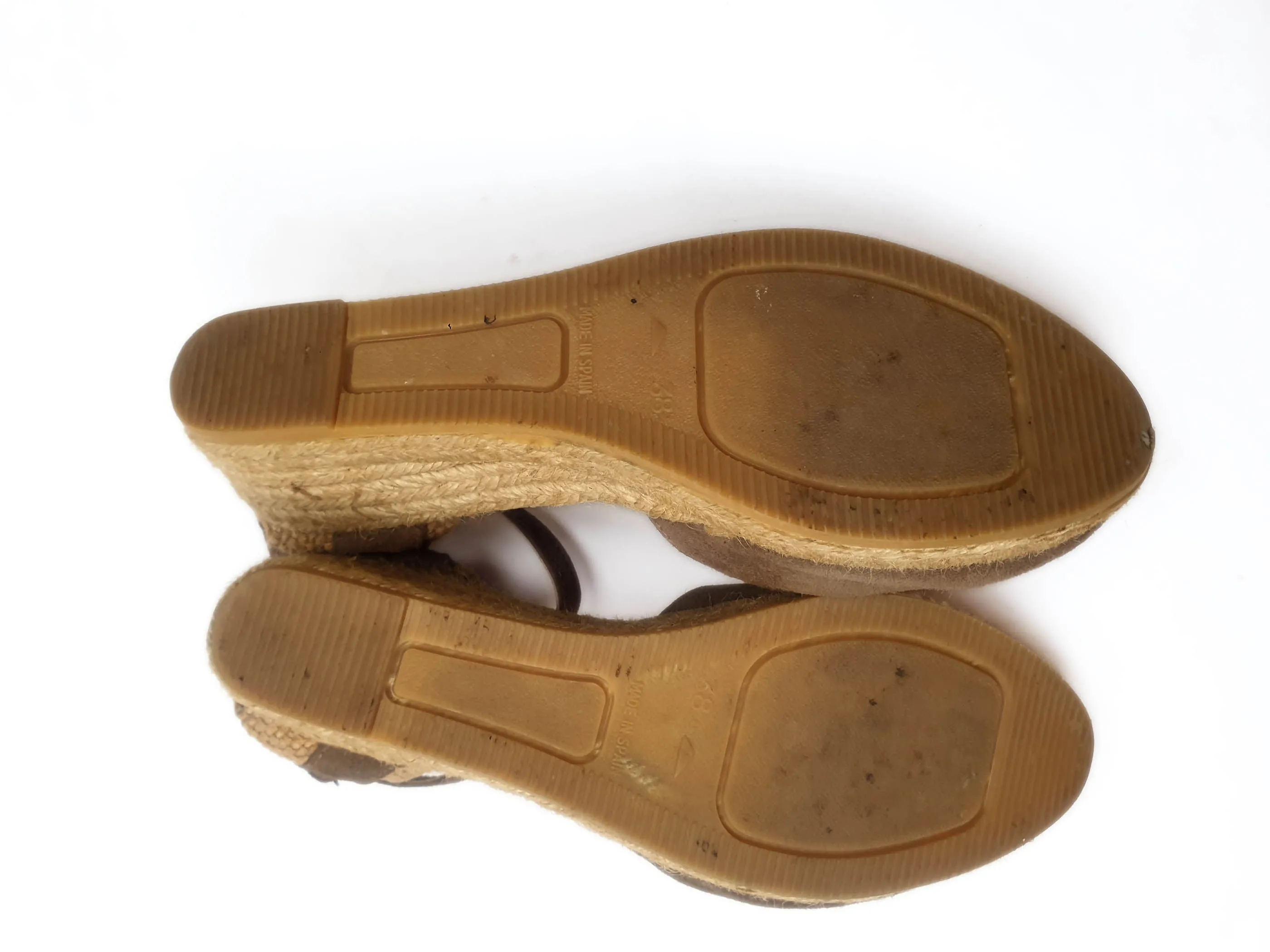 Jo Mercer brown suede shoes size 38
