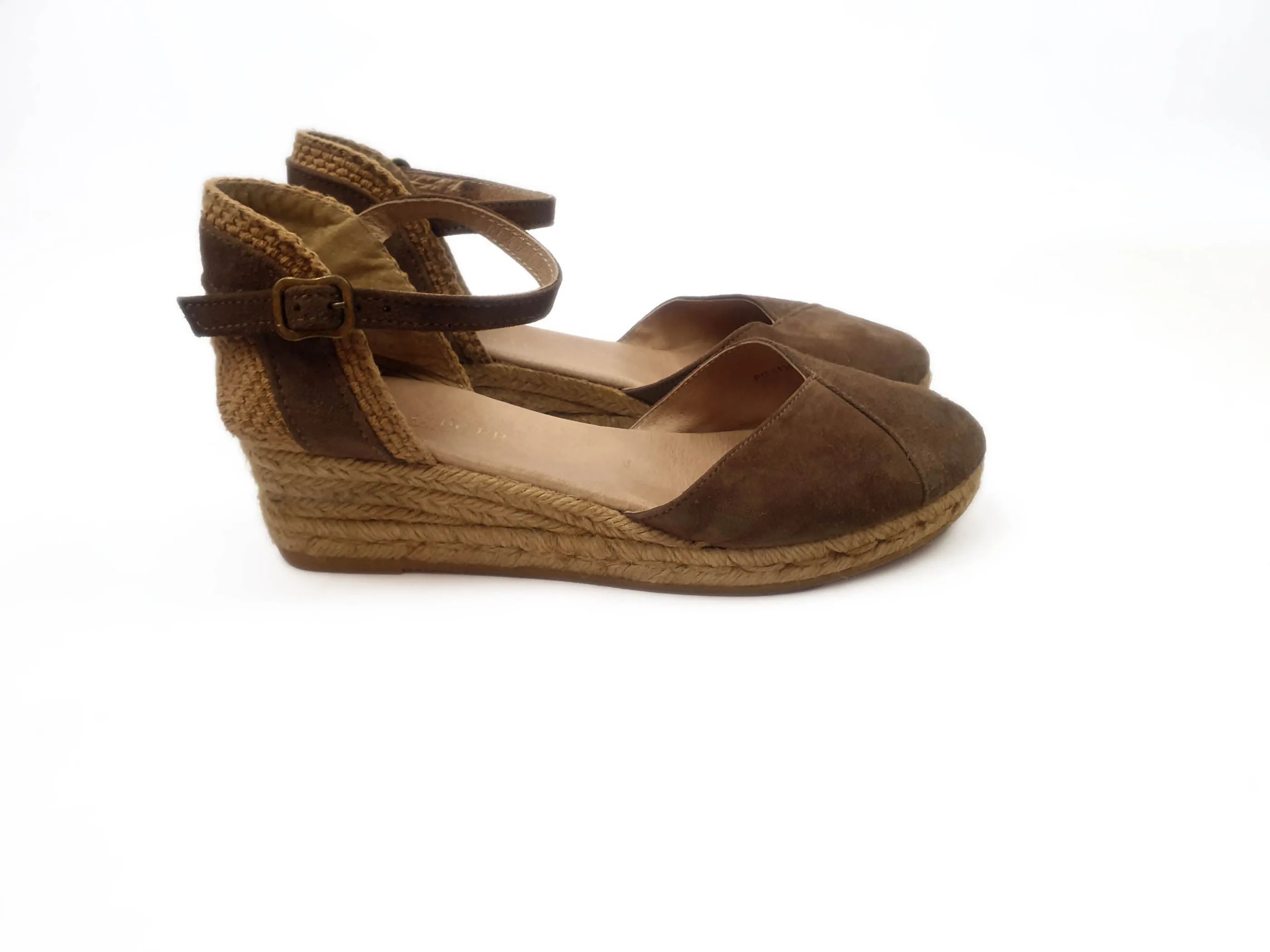 Jo Mercer brown suede shoes size 38
