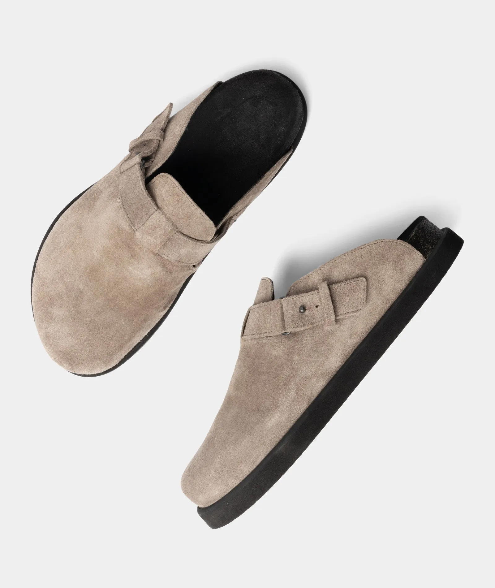 Johnson Clog - Ardesia Suede