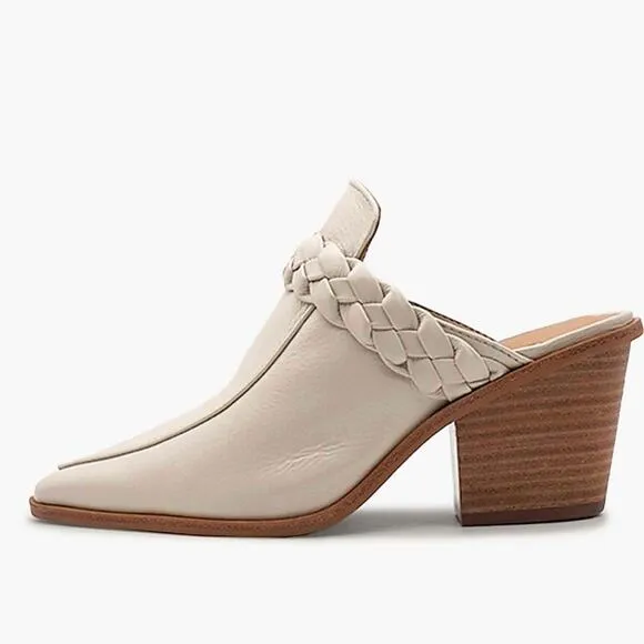 Kaanas Turin Loafer Mule Bootie, Ivory MSRP: $169.00 7M