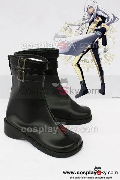 Katekyo Hitman Reborn Superbi Squalo Cosplay Shoes Boots