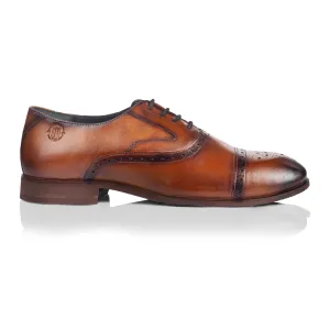 Kenedy Cap toe oxford (DK Cognac)