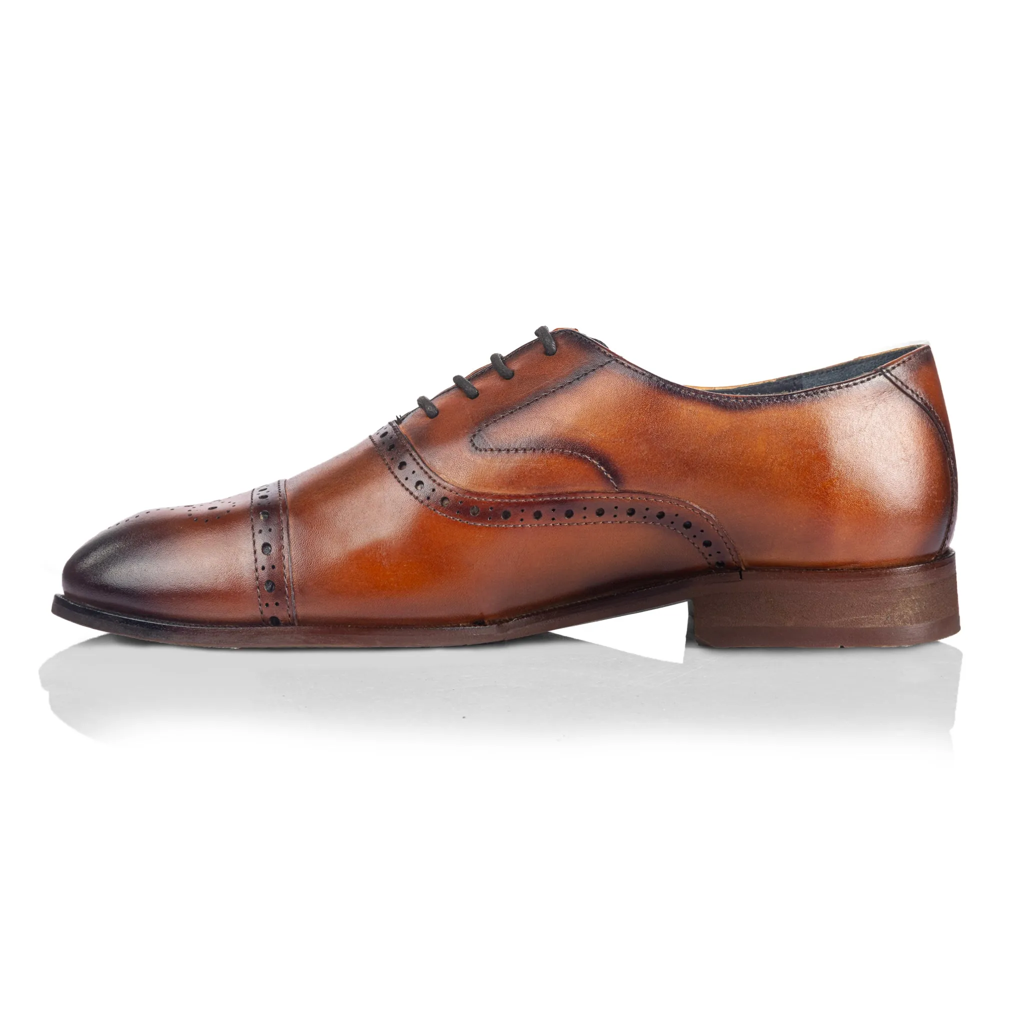 Kenedy Cap toe oxford (DK Cognac)