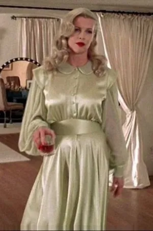 Kim Basinger Dress Blue Prom Dress
