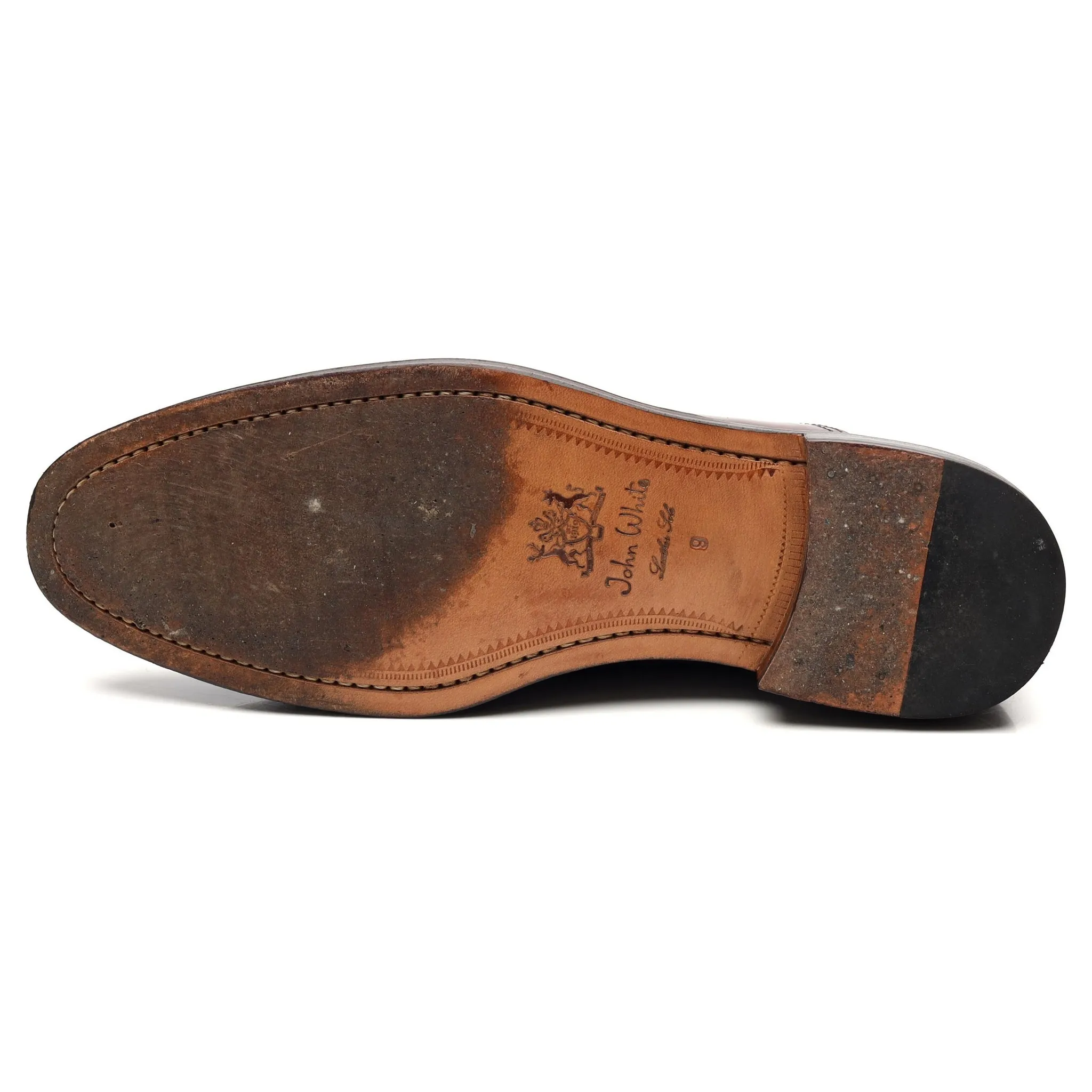'Kingsway' Dark Brown Leather Oxford UK 9