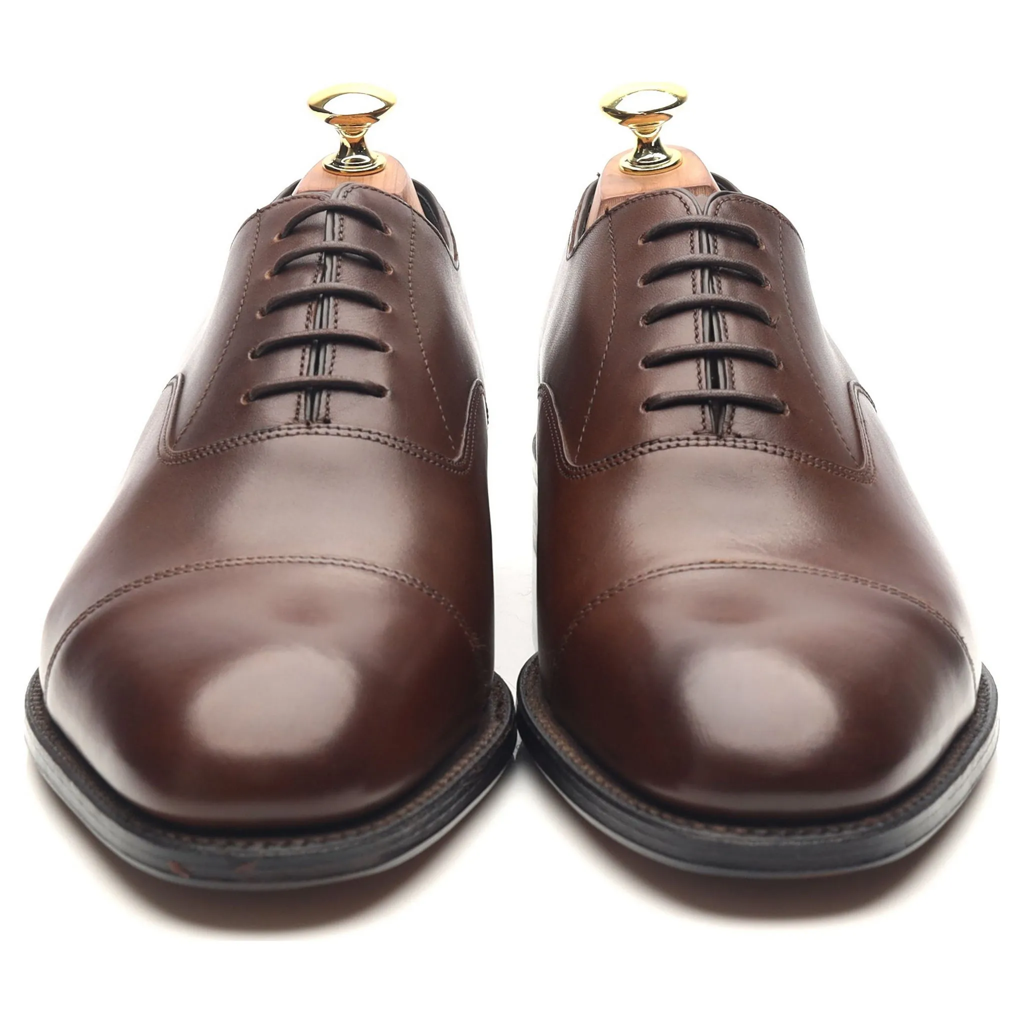 'Knightsbridge' Brown Leather Oxford UK 8.5 F