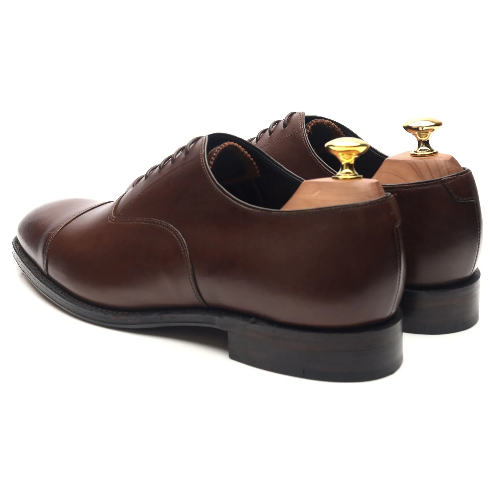 'Knightsbridge' Brown Leather Oxford UK 8.5 F