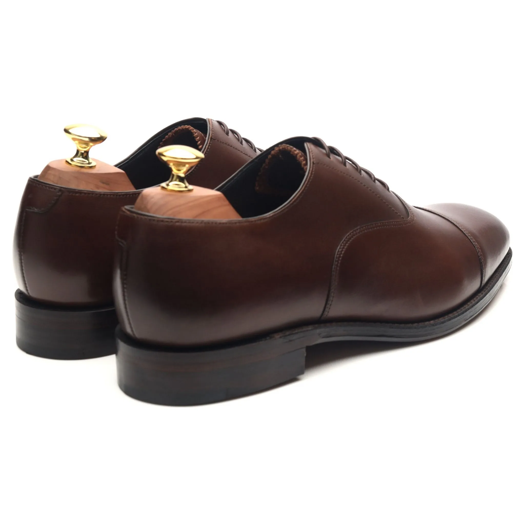 'Knightsbridge' Brown Leather Oxford UK 8.5 F