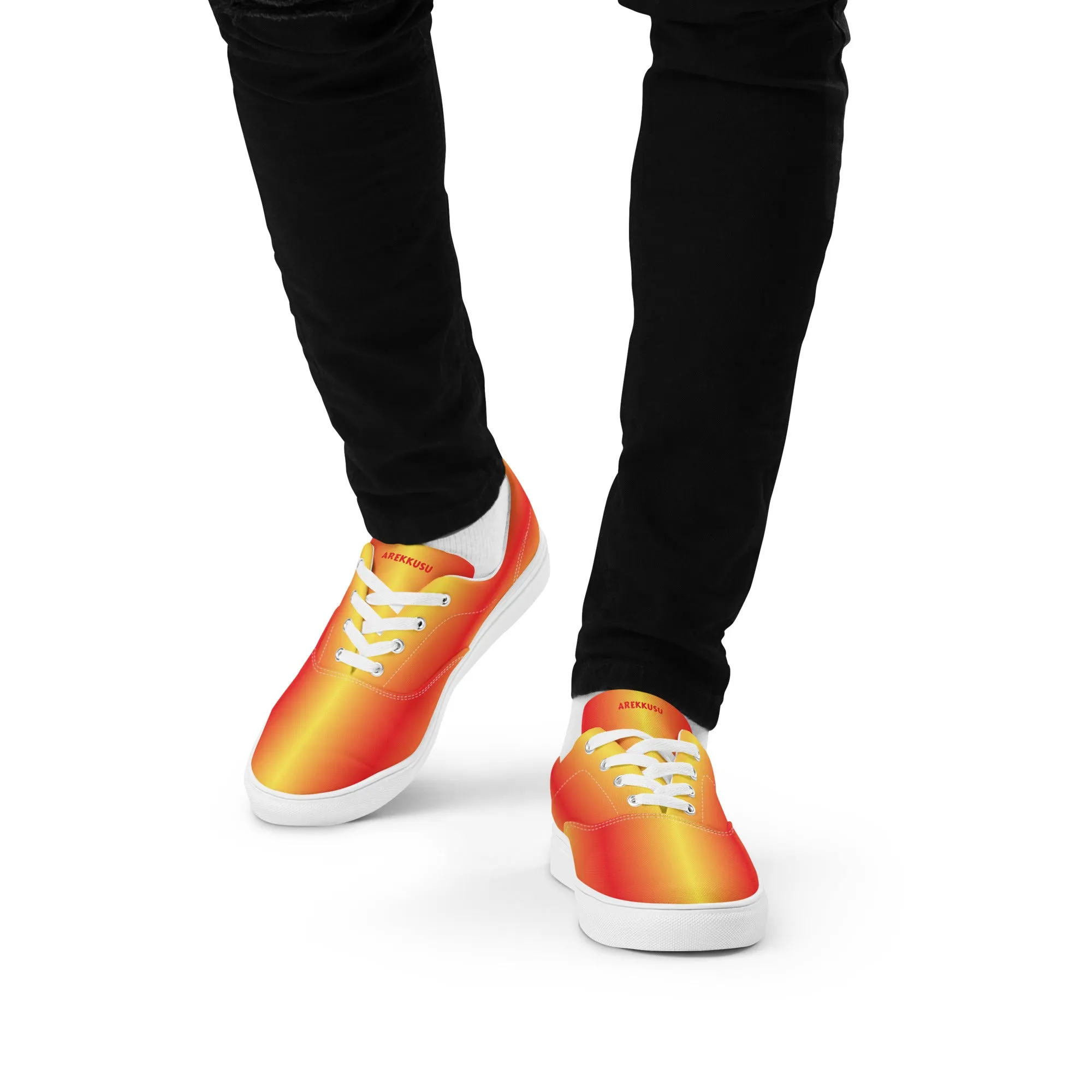 Lace-Up Canvas Shoes