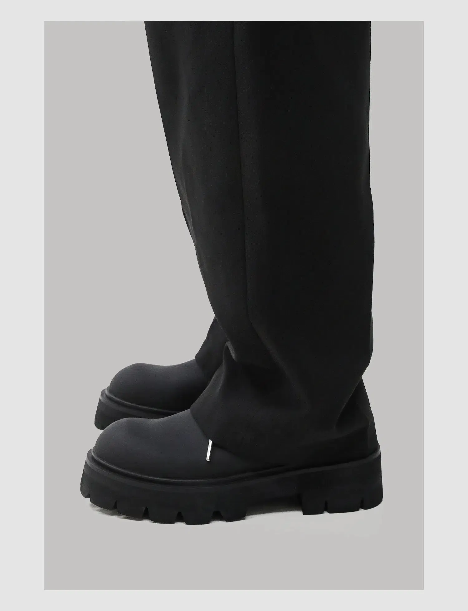Lace-Up Chunky Sole Casual Shoes