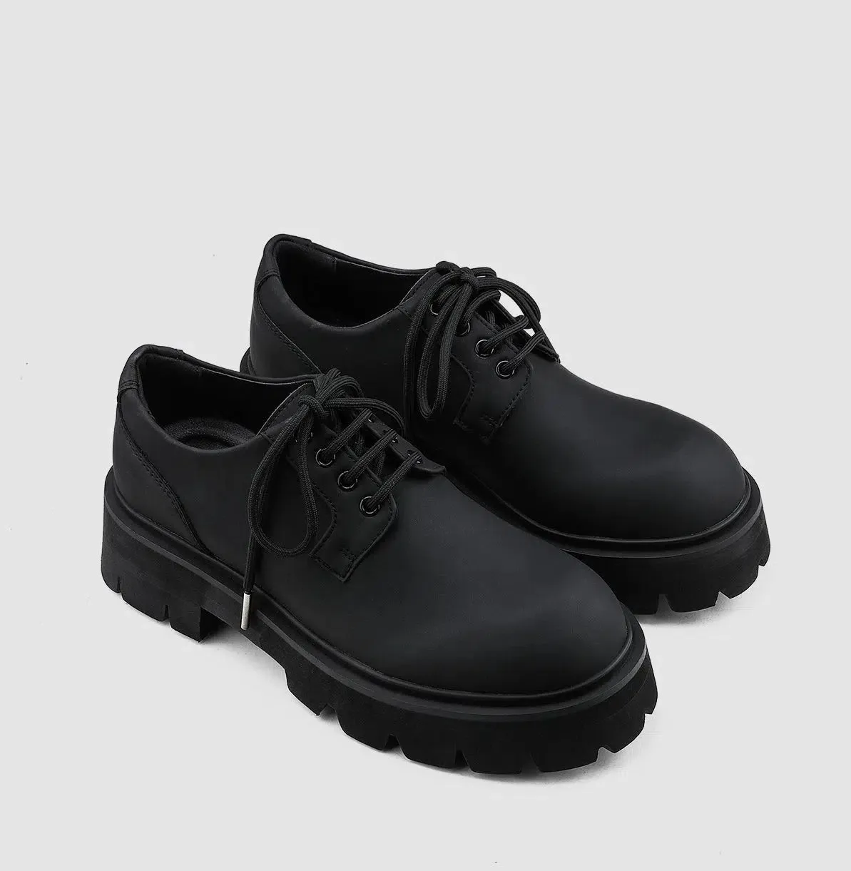 Lace-Up Chunky Sole Casual Shoes