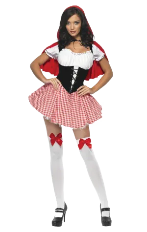 Ladies Fever Red Riding Hood Costume