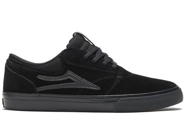 Lakai Griffin Shoes Black/Black Suede