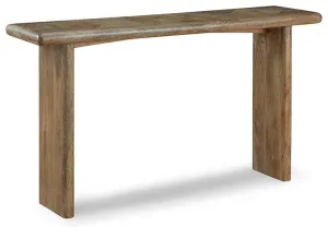 Lawland Light Brown Sofa Table