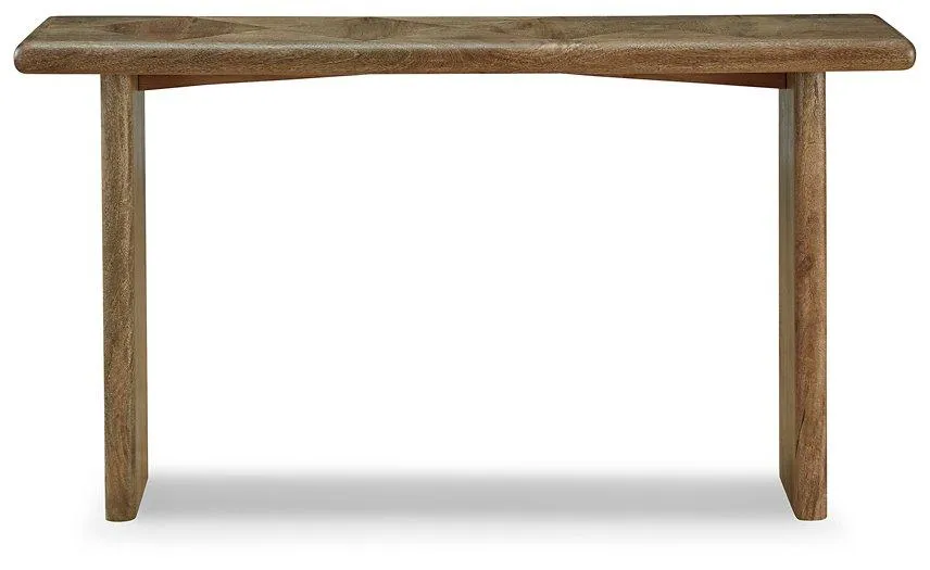 Lawland Light Brown Sofa Table