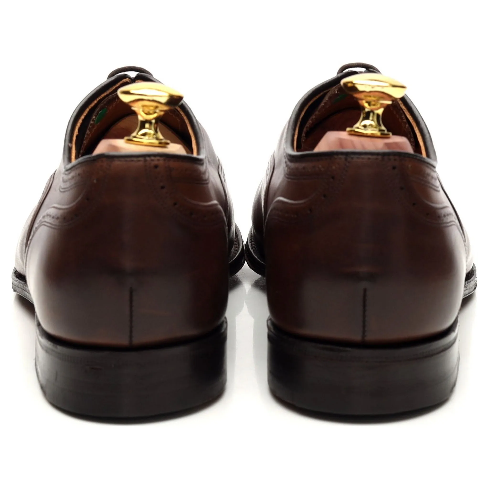 'Leek' Brown Leather Oxford Brogue UK 7 G