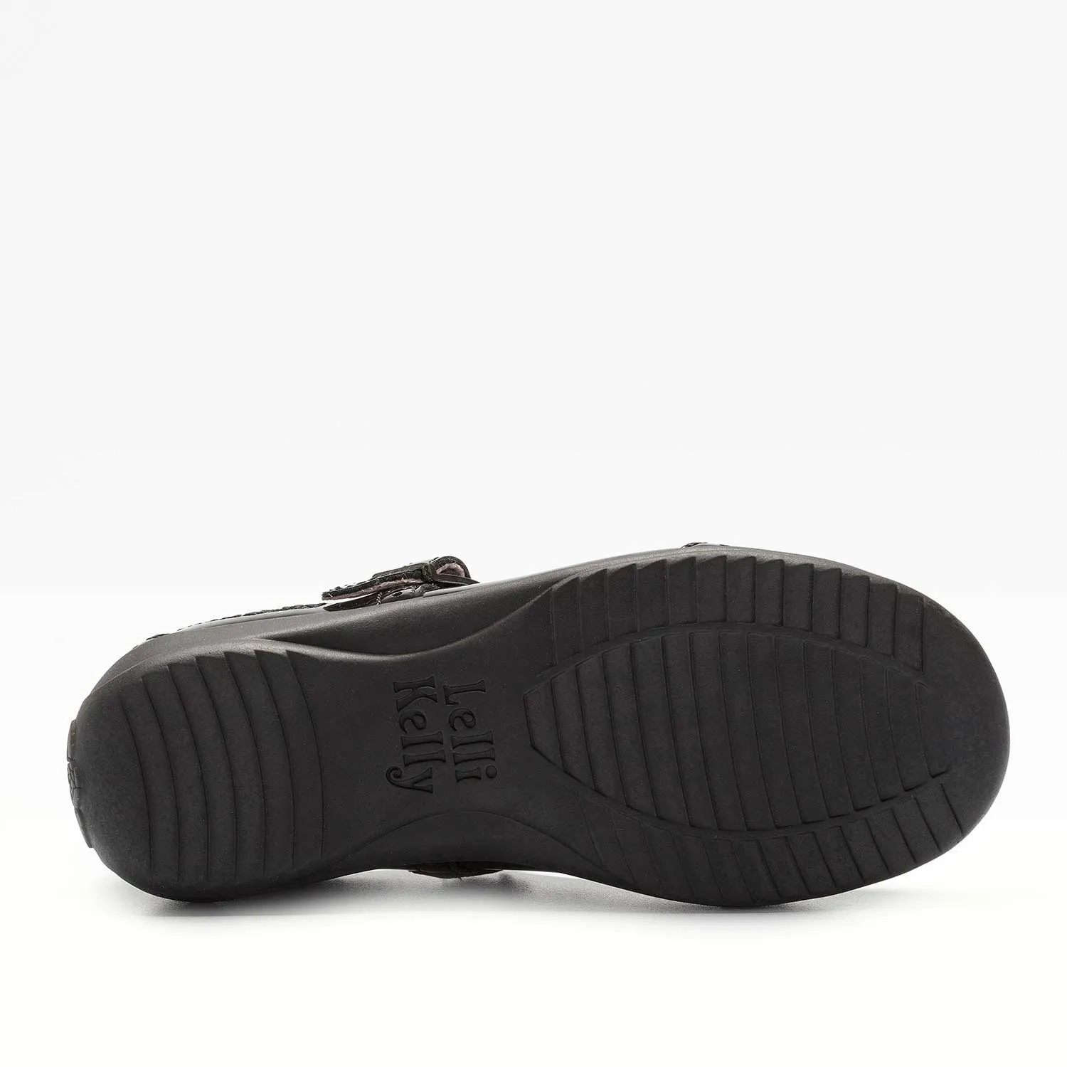 Lelli Kelly Jennette T-Bar Black Patent Leather School Shoe