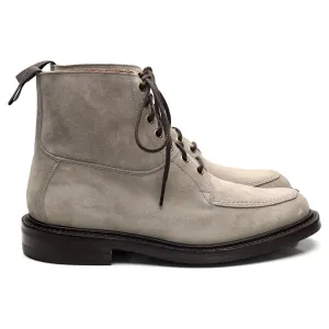 'Leo' Grey Suede Derby Boots UK 6.5