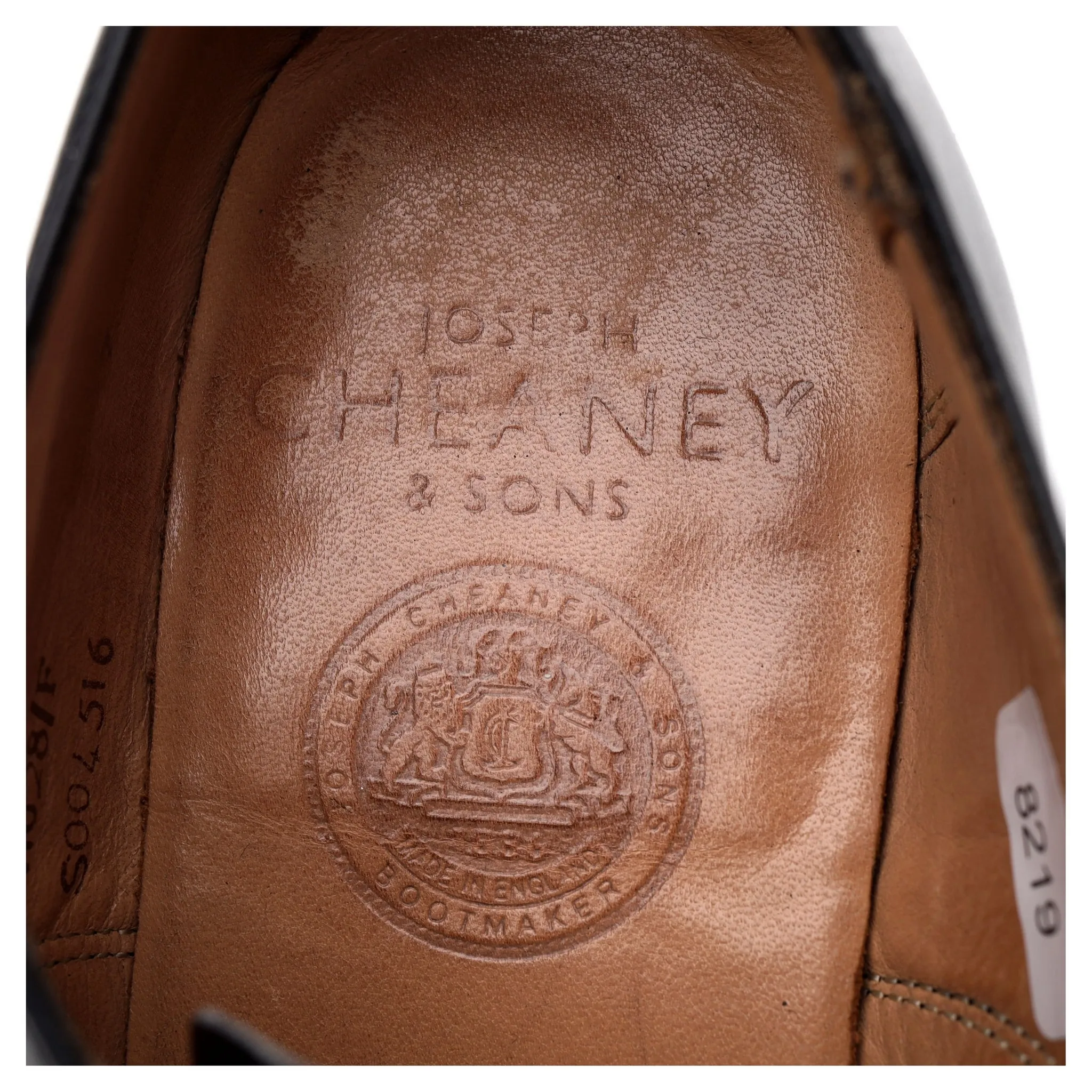 'Lime' Black Leather Oxford UK 7 F