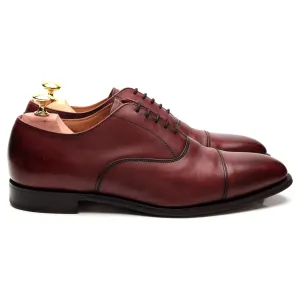 'Lime' Burgundy Leather Oxford UK 7.5 F