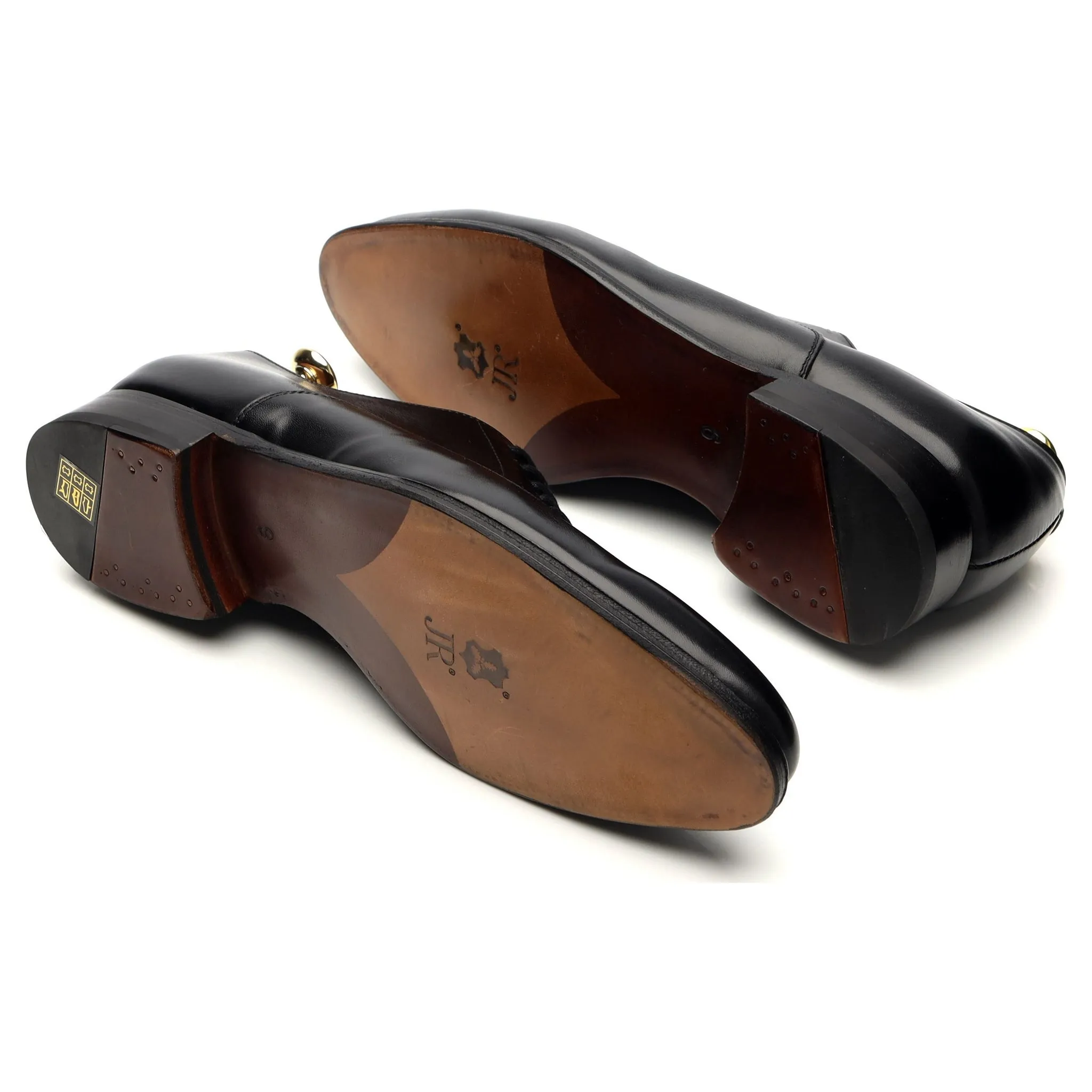 Linea Maestro '102620' Black Leather Oxford UK 9 E
