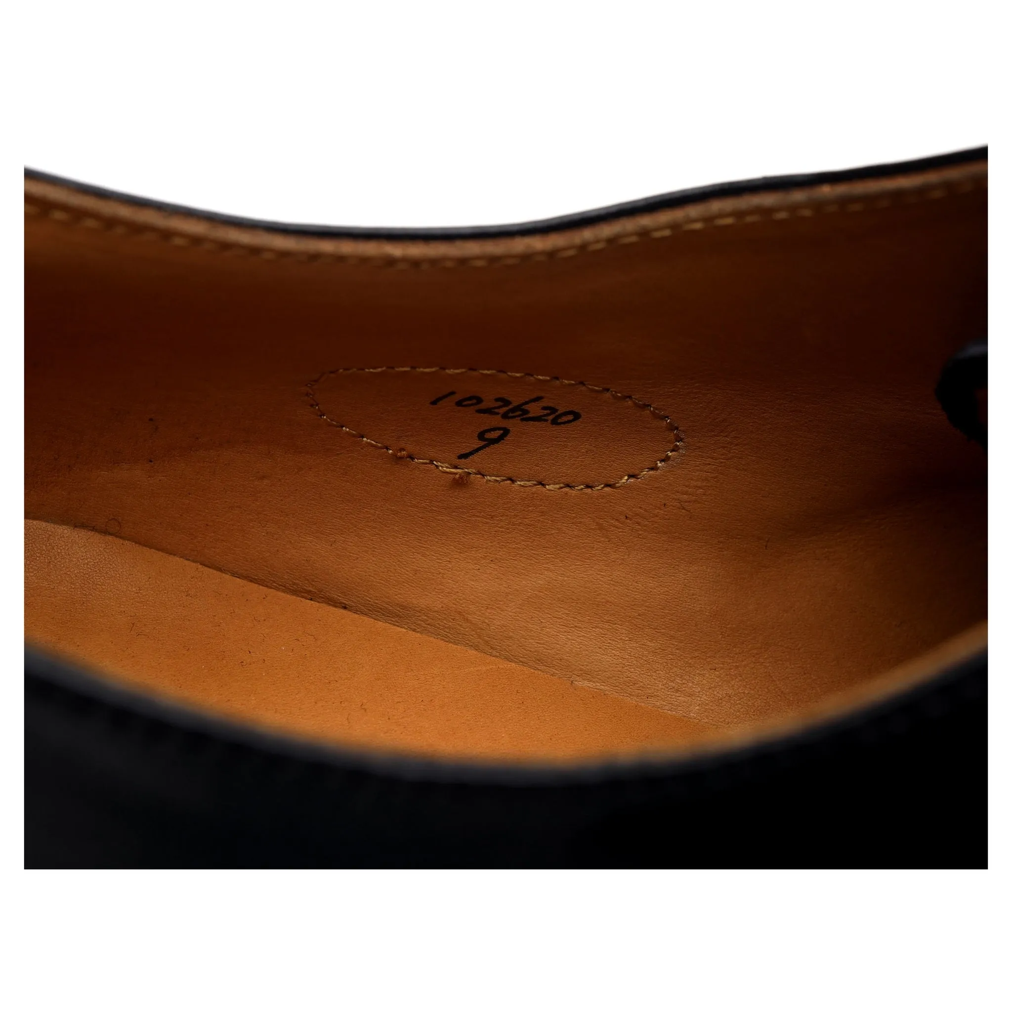 Linea Maestro '102620' Black Leather Oxford UK 9 E