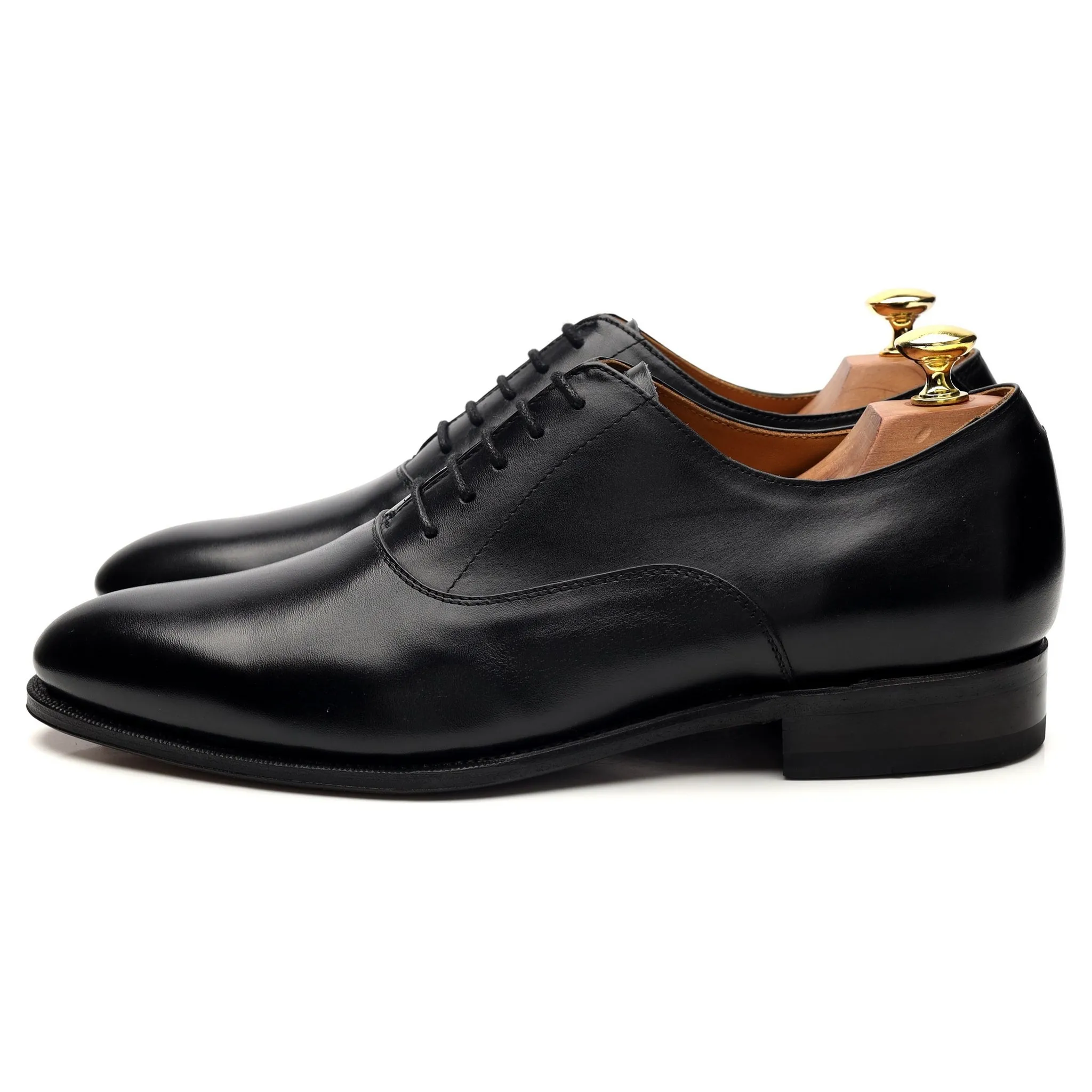 Linea Maestro '102620' Black Leather Oxford UK 9 E