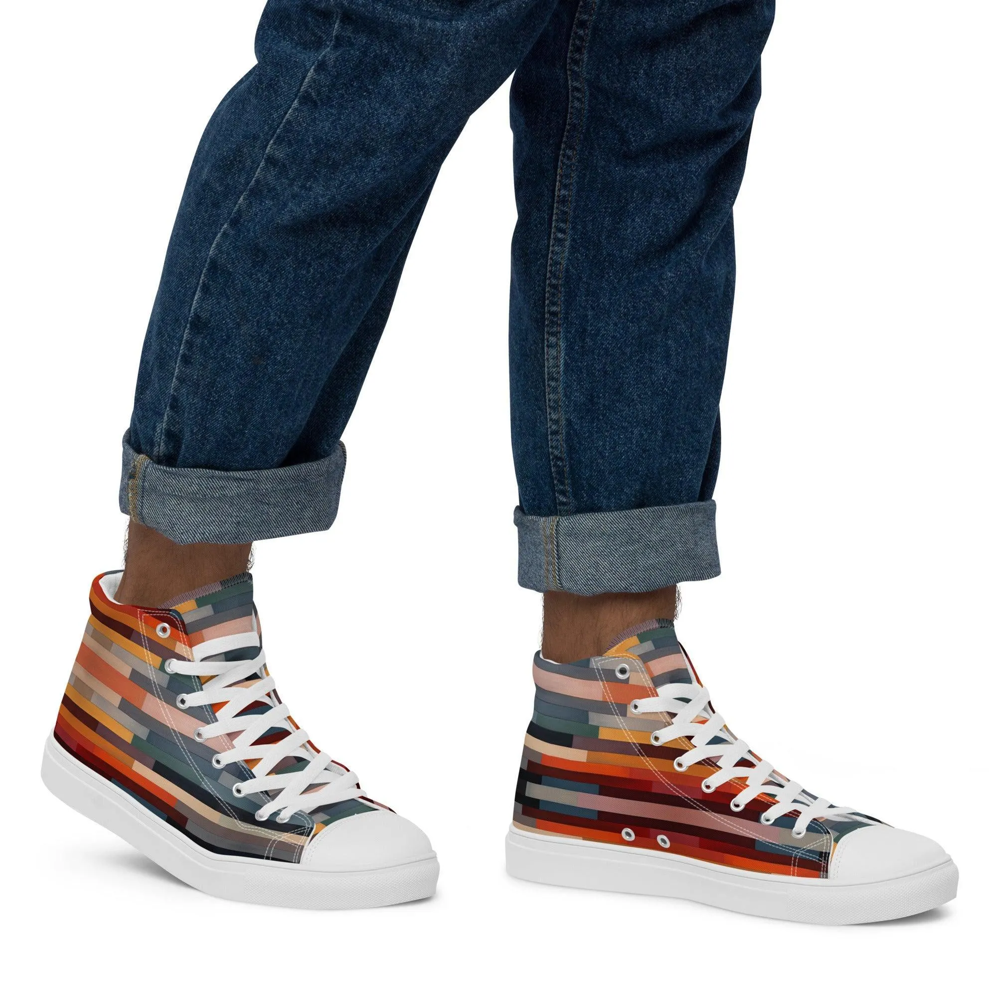 LINEAR COLOR High Tops