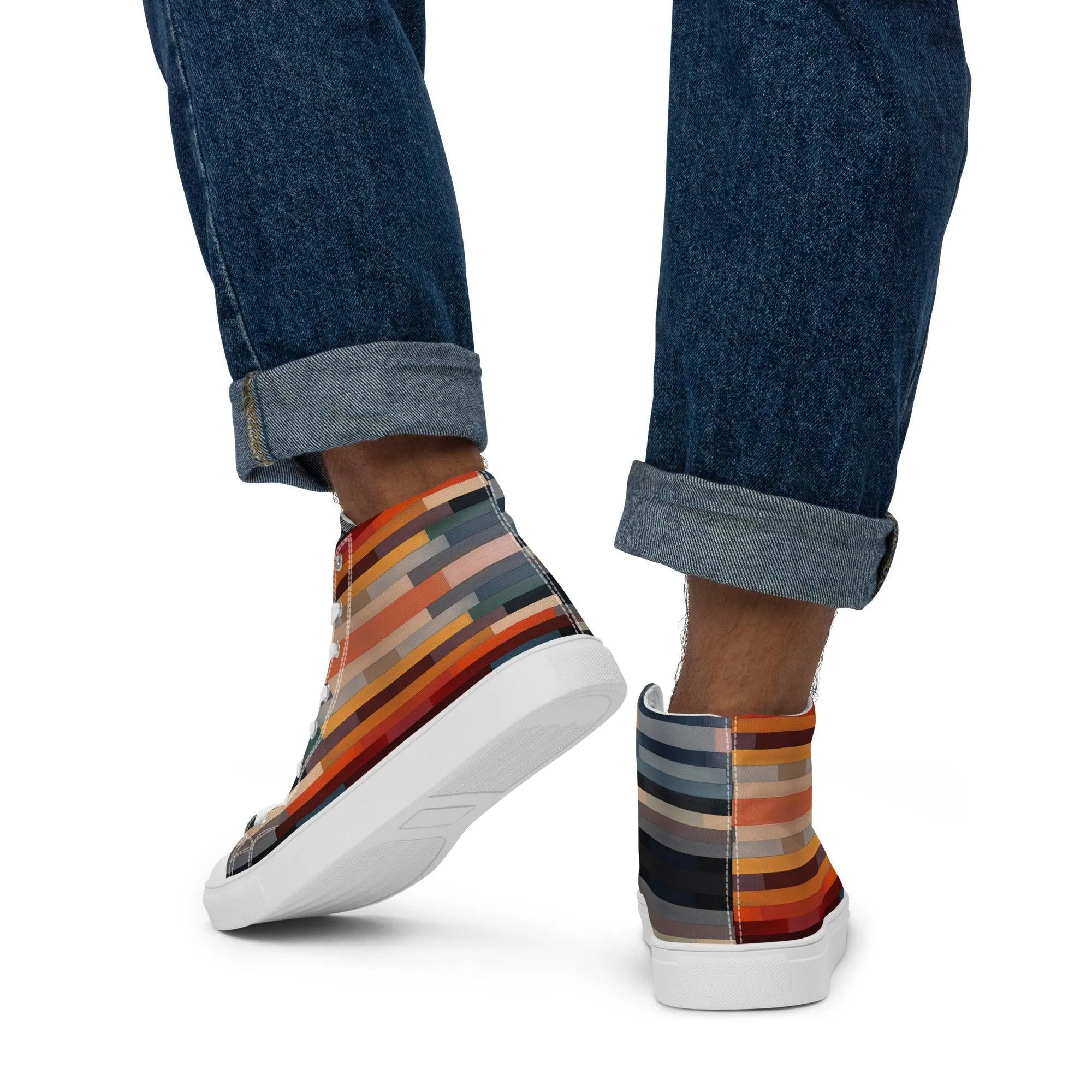 LINEAR COLOR High Tops