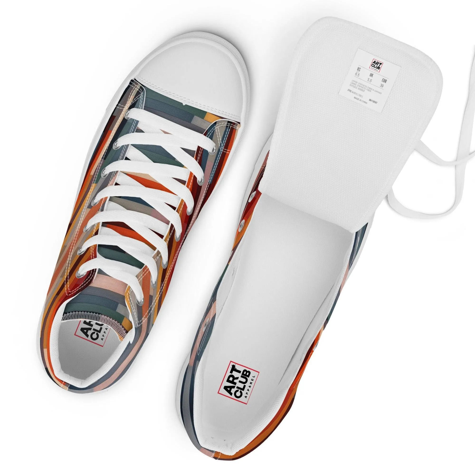 LINEAR COLOR High Tops