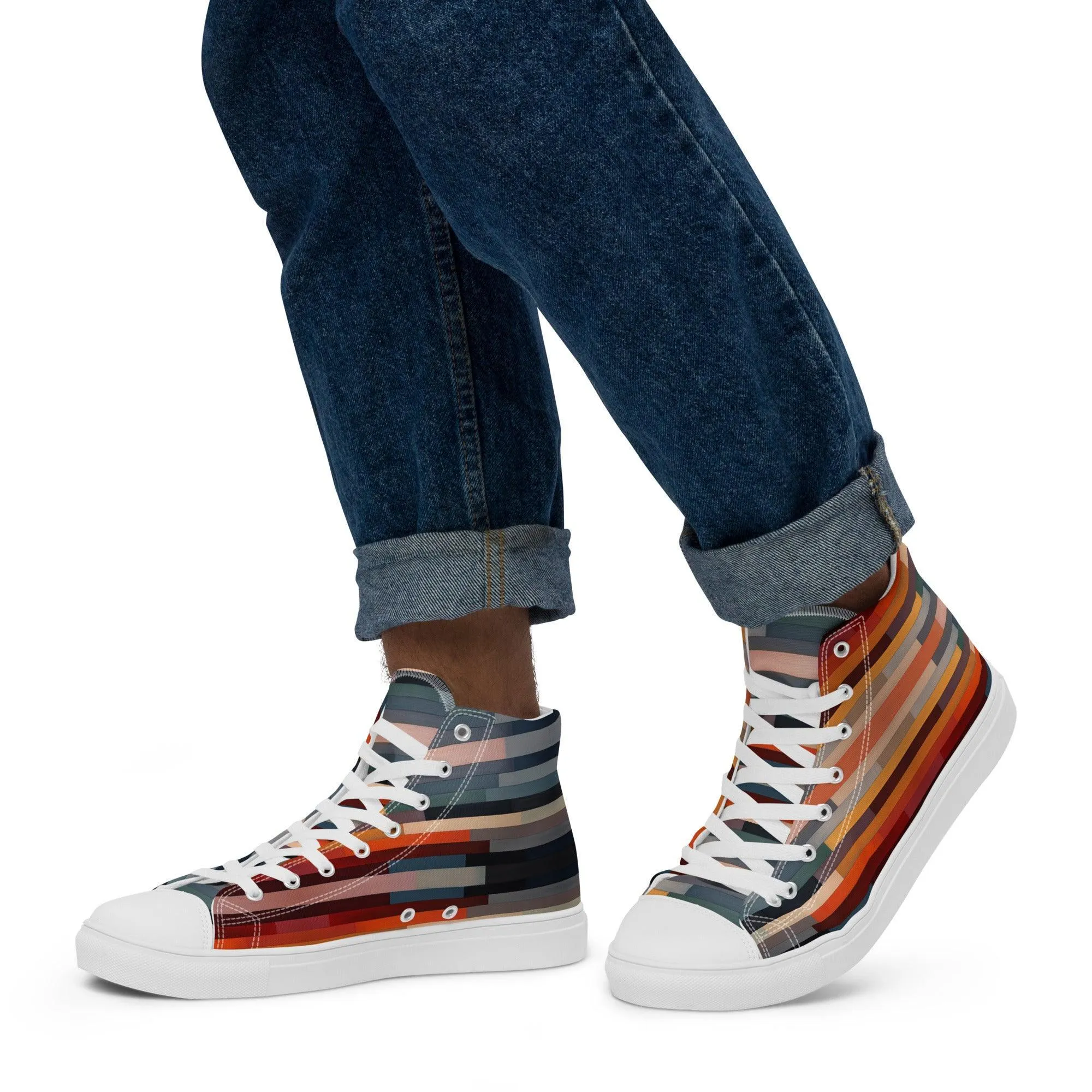 LINEAR COLOR High Tops