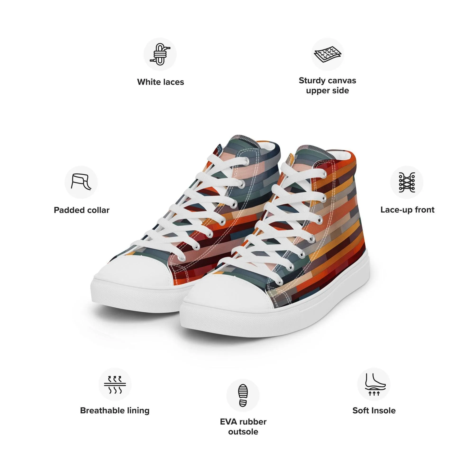 LINEAR COLOR High Tops