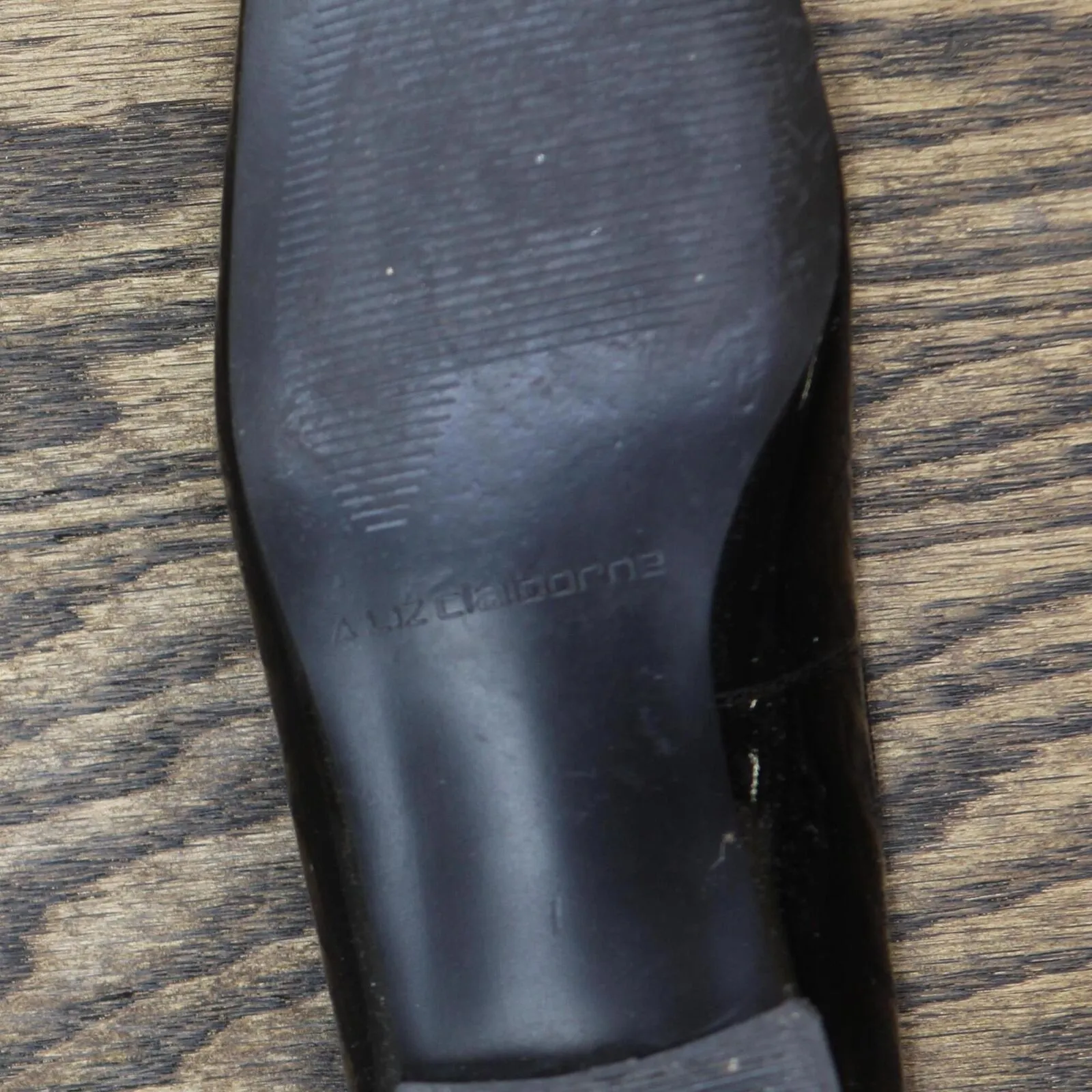 Liz Claiborne Womens Vintage Bow Low Block Heels 167402d83785a2 Black 6M