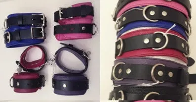 Locking Leather Cuffs