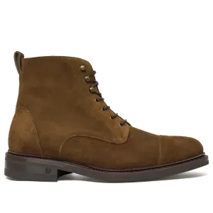 Logan Boot Khaki Suede