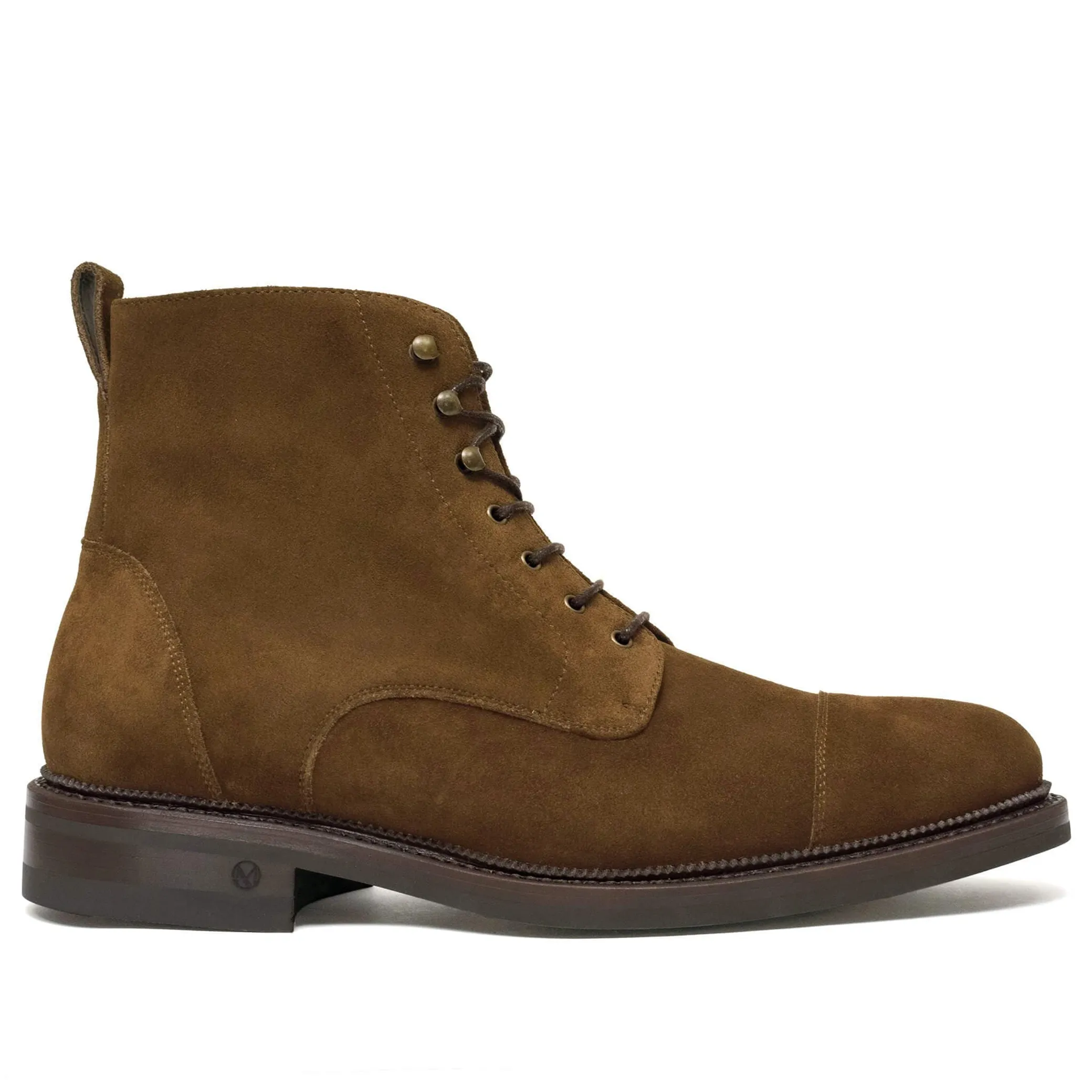 Logan Boot Khaki Suede