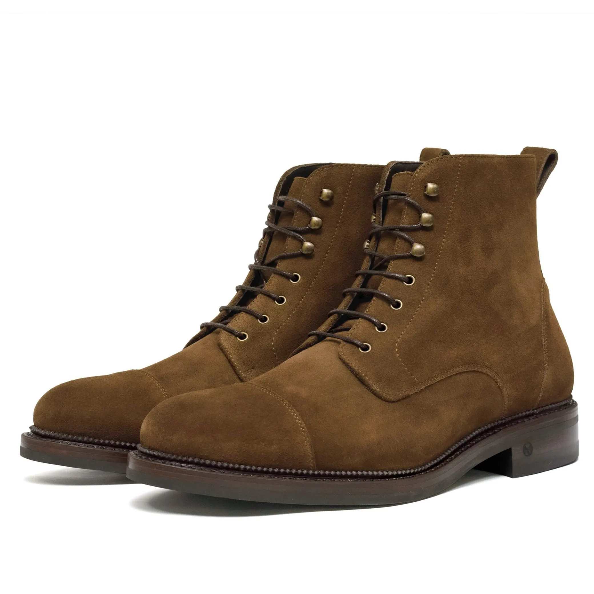 Logan Boot Khaki Suede
