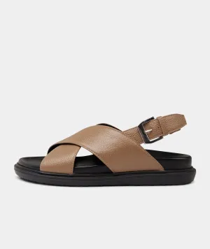 Lola Sandal - Truffle Leather