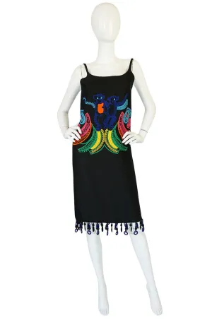 Look 29 S/S 2011 Prada Runway Embroidered Monkey Dress