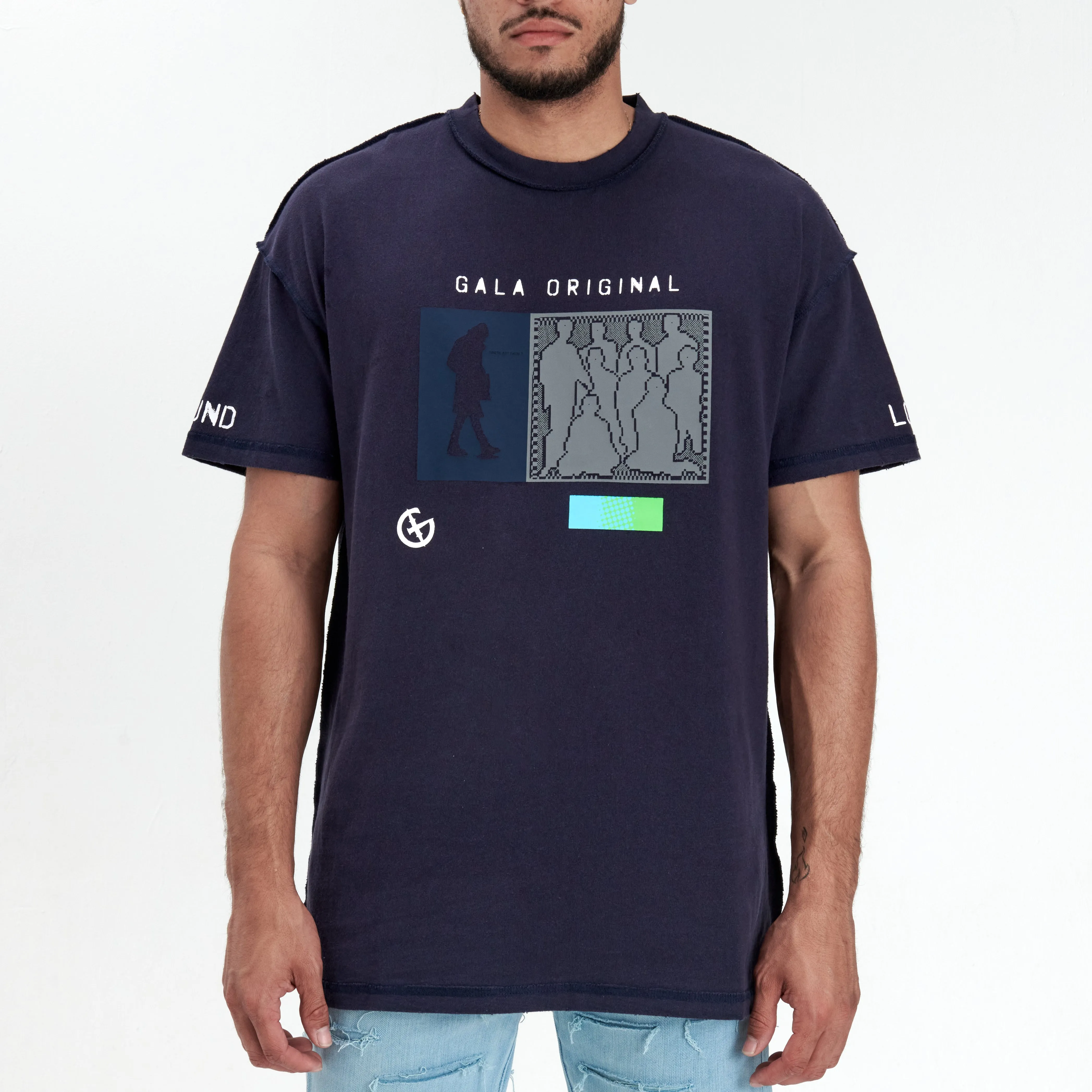 LOST & FOUND TEE (OXFORD NAVY)