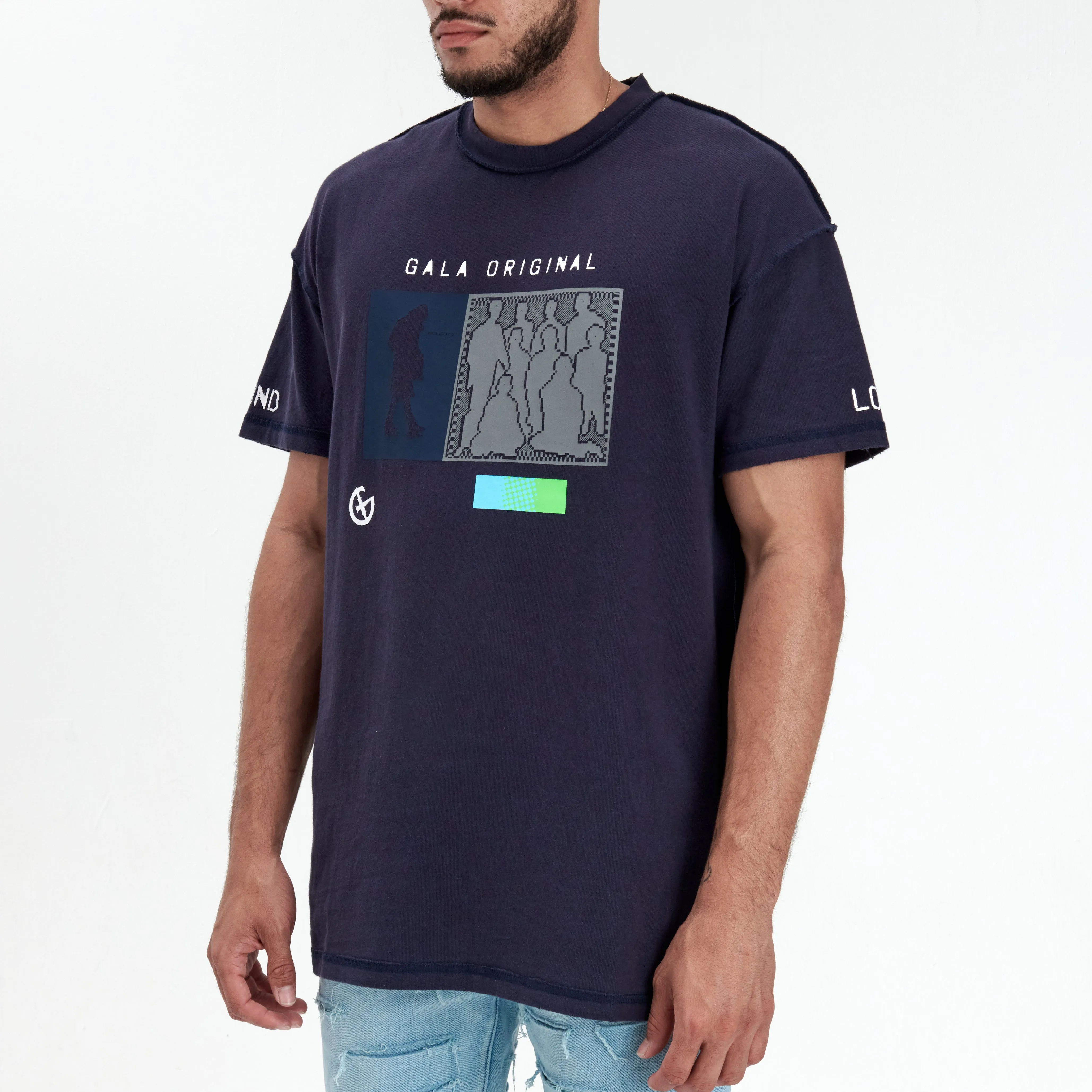 LOST & FOUND TEE (OXFORD NAVY)