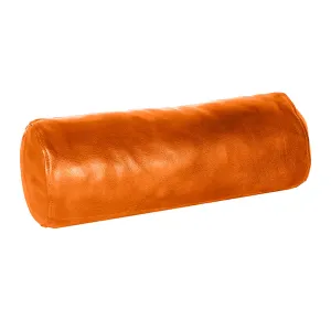 Lotta Pieces | Most Comfortable Leather Lumbar Cylinder Pillow