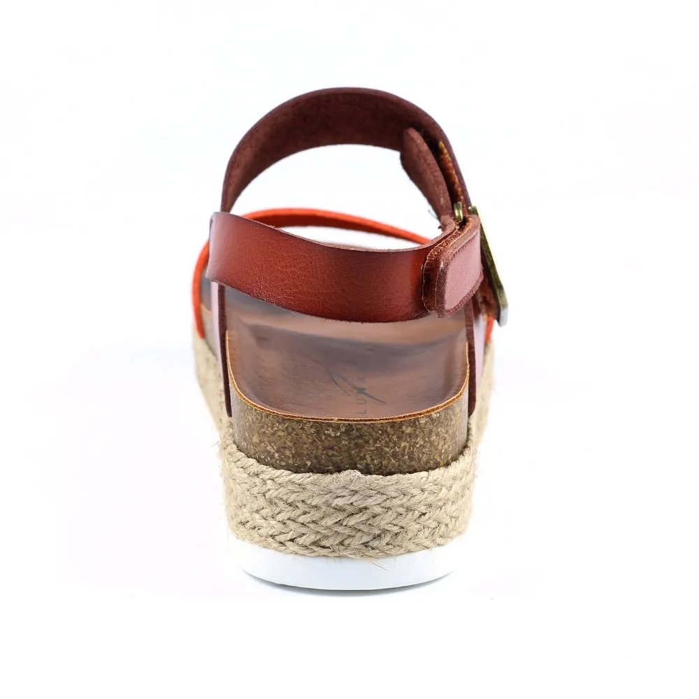 Lunar Deanna II Orange Sandal