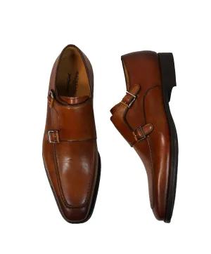 MAGNANNI FOR SFA - Double  Monk Strap Loafers - 10