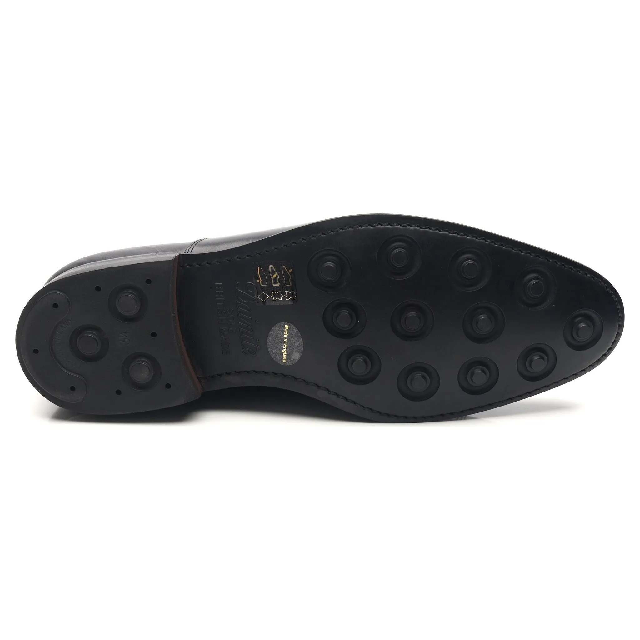'Malvern' Black Leather Oxford UK 10 F