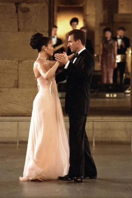 Manhattan Jennifer Lopez Pink Dress Strapless Chiffon Prom Dress