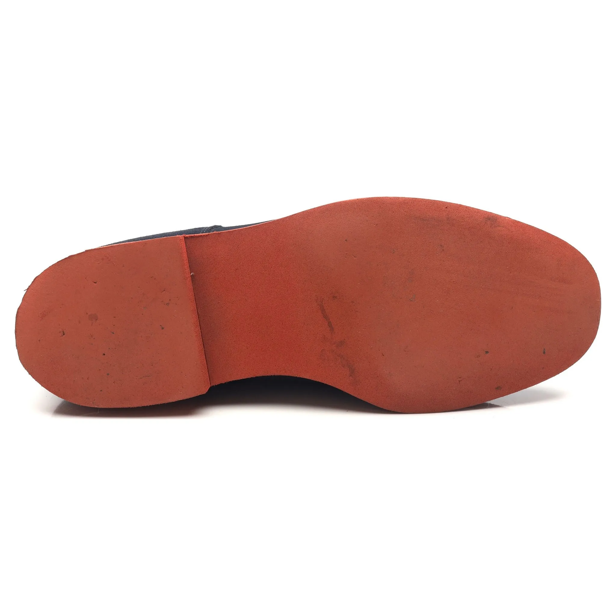 Mark McNairy Navy Blue Suede Derby UK 11